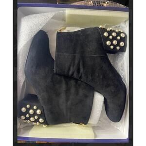 Stuart Weitzman Black Pearl Bacari Boots/Booties Size 6
